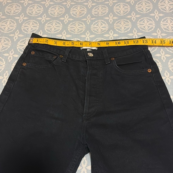 Agolde raw hem black jeans - Picture 11 of 12